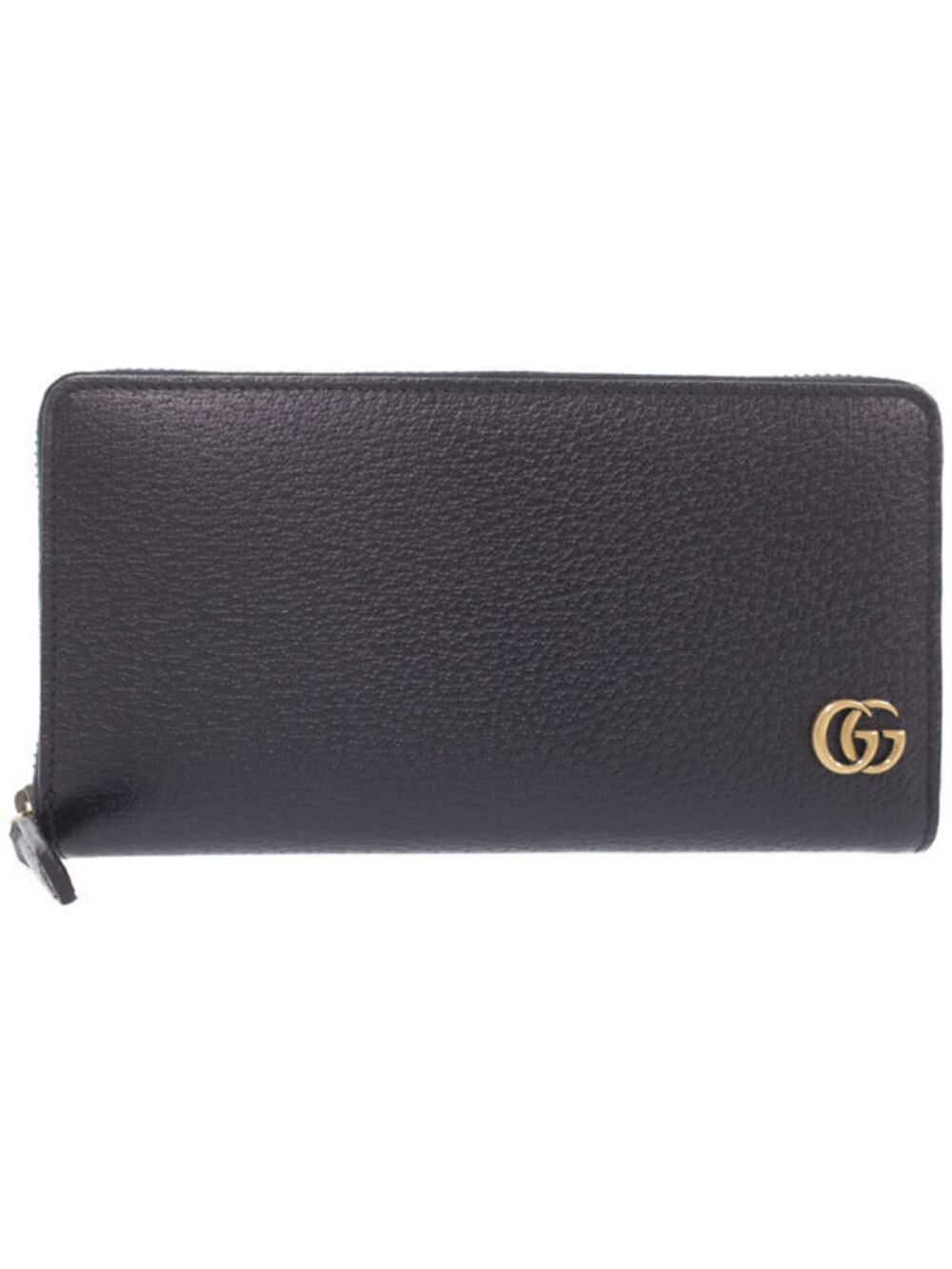 Gucci Zip Around GG Long Wallet Marmont Round Zipper Leather - Picture 2 of 5